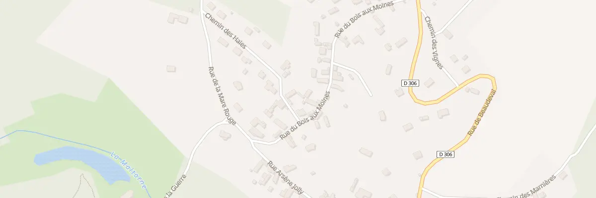 Plan du 4 Che des Haies à Bréchamps
