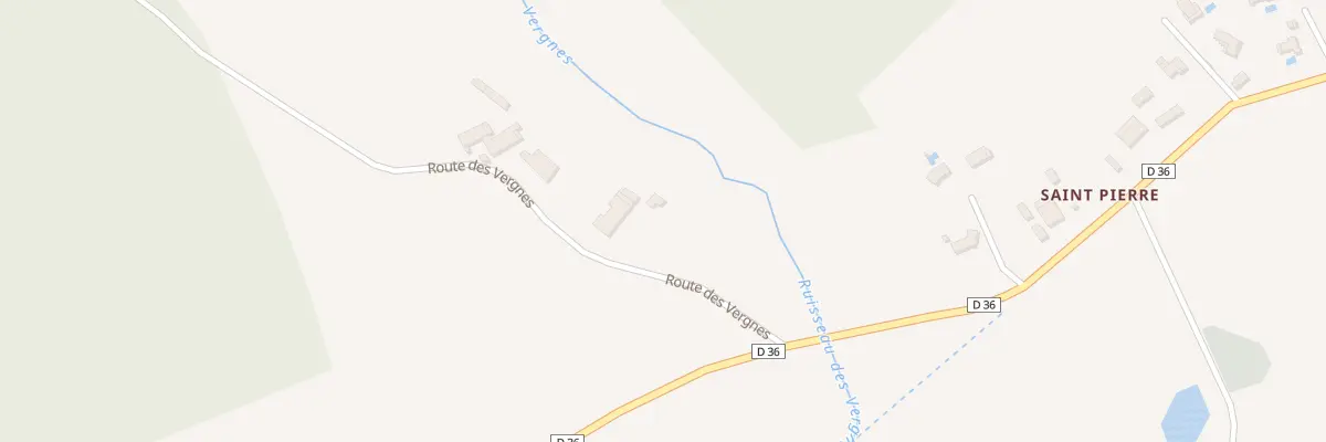 Plan du 5069 Vergnes à La Salvetat-Belmontet