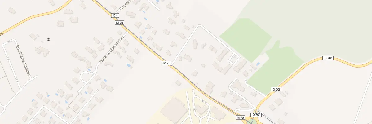 Plan du 97B Rte de Montrabe à Rouffiac-Tolosan