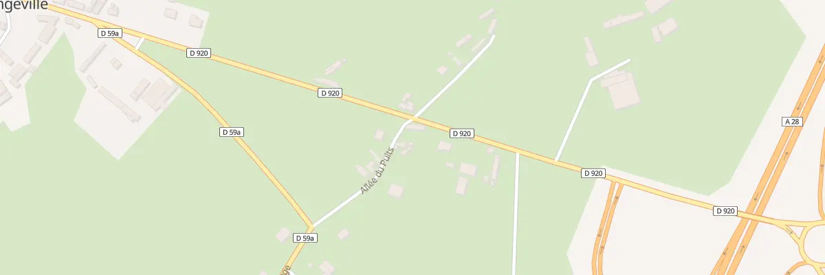 Plan du 10 All du Puits à Callengeville