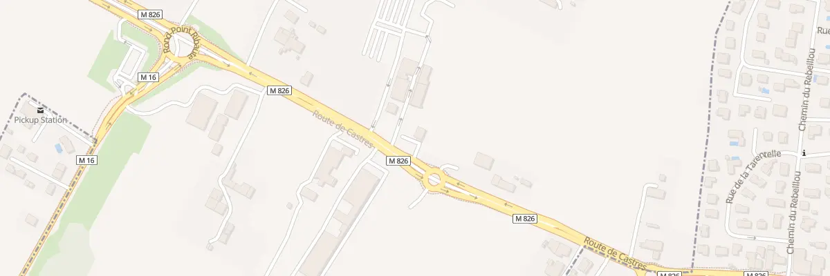 Plan du 147 Rte de Castres à Balma