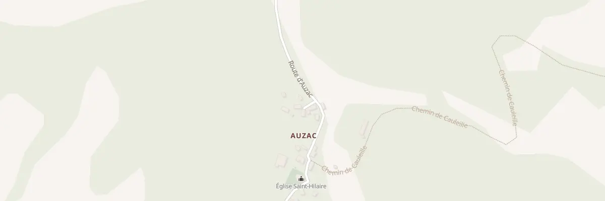 Plan du 5033 Auzac à Saint-Projet