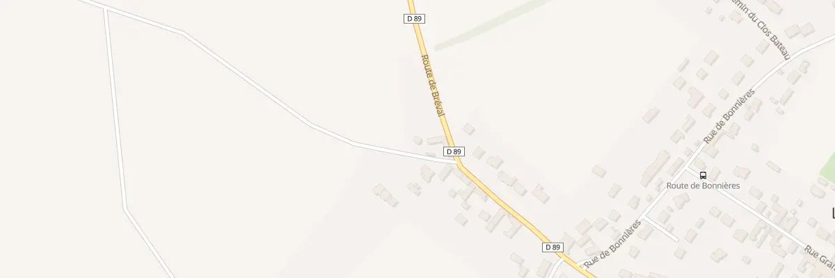 Plan du 2 Rte de Bréval à La Villeneuve-en-Chevrie