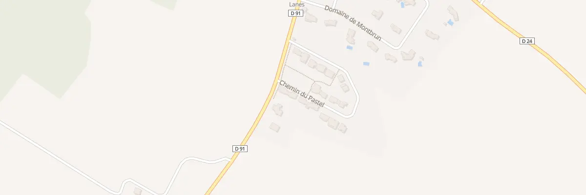 Plan du 26 Che du Pastel à Montbrun-Lauragais