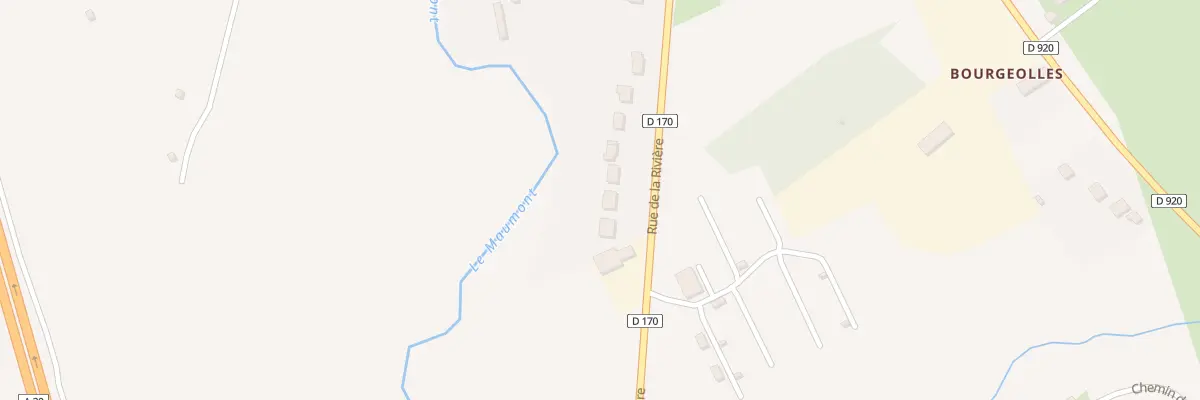 Plan du 710 Rue De La Riviere à Donzenac