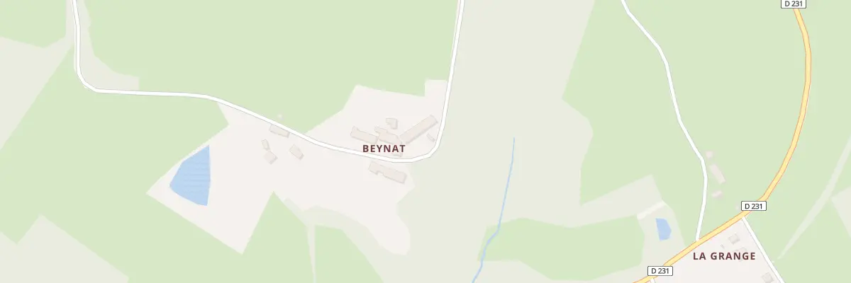 Plan du 9001B Beynat à Saint-Léonard-de-Noblat