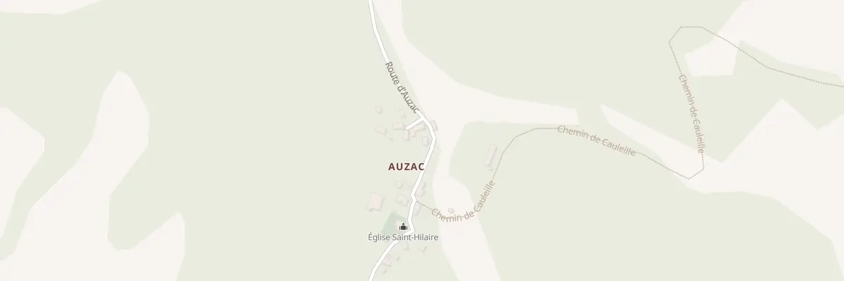 Plan du 5031F Auzac à Saint-Projet