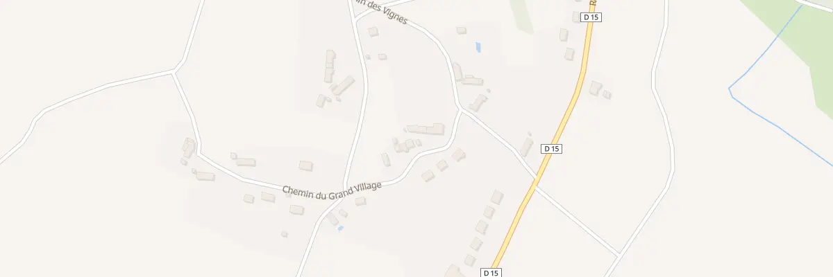 Plan du 8 Che du Grand Village à Vicq-sur-Nahon