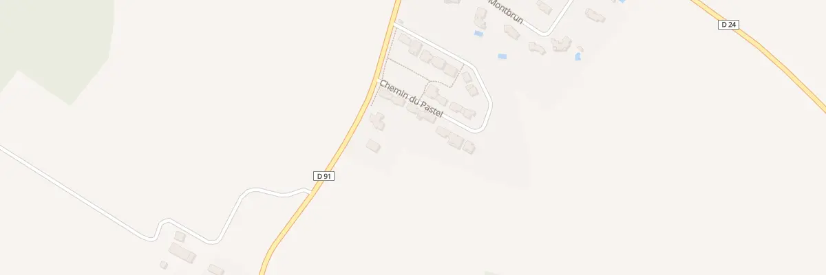 Plan du 365 Rte d’Issus à Montbrun-Lauragais