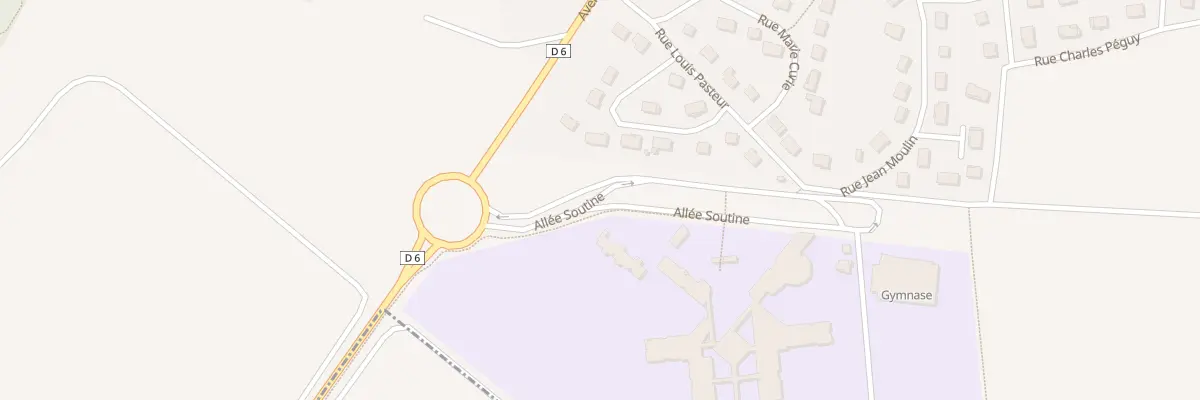 Plan du 1 All Soutine à Saint-Prest