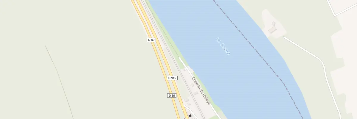 Plan du 25 Che de Halage - Port Villez à Notre-Dame-de-la-Mer