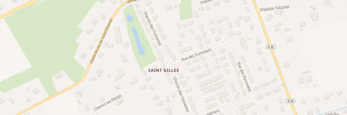 Plan du 205 Che des Tanneries à Nègrepelisse
