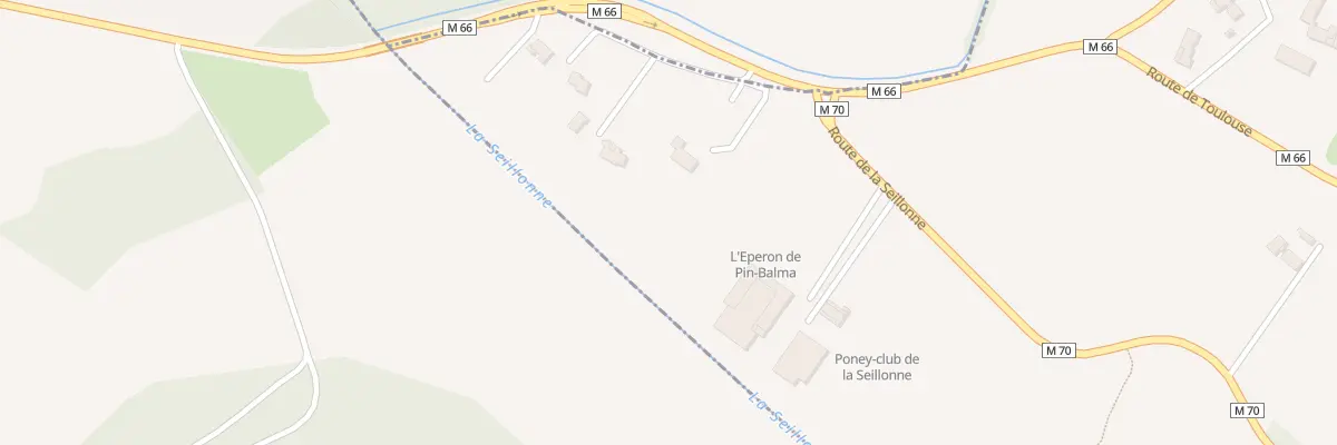 Plan du 32 Rte de Toulouse à Pin-Balma