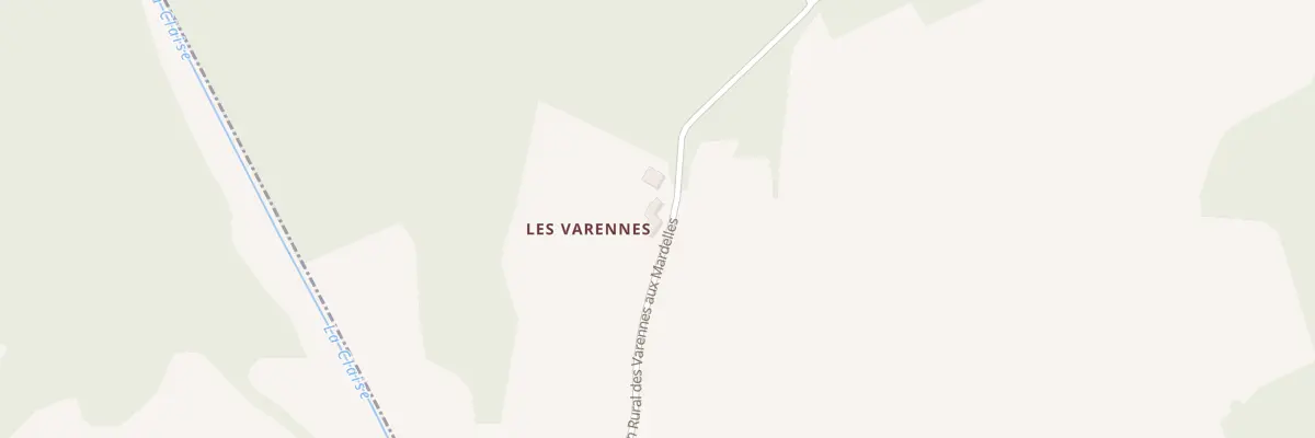 Plan du 5441 Les Varennes à Niherne