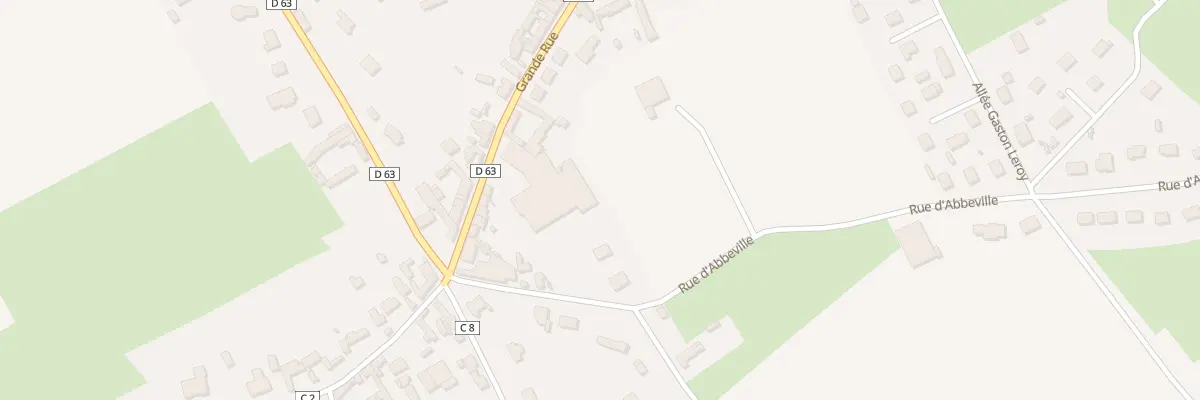 Plan du 665 Grande Rue à Bourseville