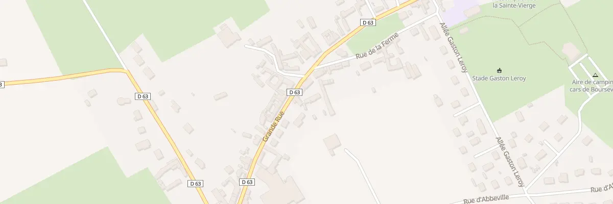 Plan du 551 Gr Grande Rue à Bourseville