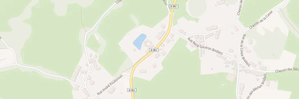 Plan du 7 Rte de Dun Le Palestel Bridier à La Souterraine