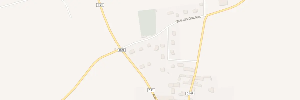 Plan du 6 Rue des Graviers à Broué