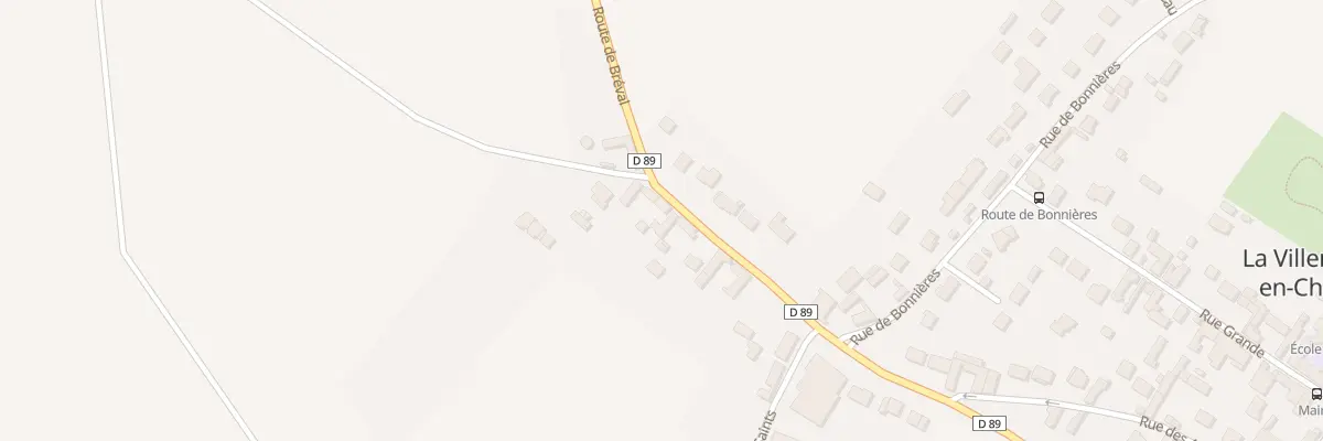 Plan du 6 Rte de Bréval à La Villeneuve-en-Chevrie