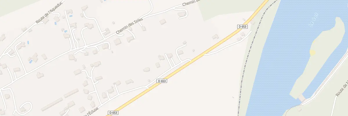 Plan du 365 Che de l’Ecluse à Lamagdelaine