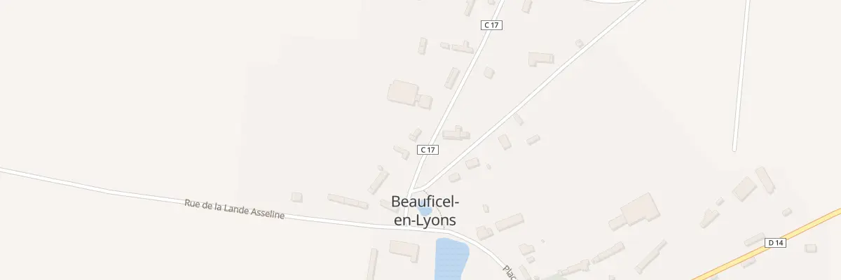 Plan du 3 Rte de Lorleau à Beauficel-en-Lyons