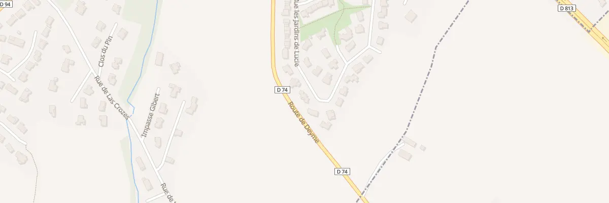 Plan du 25 Rue les Jardins de Lucie à Pompertuzat