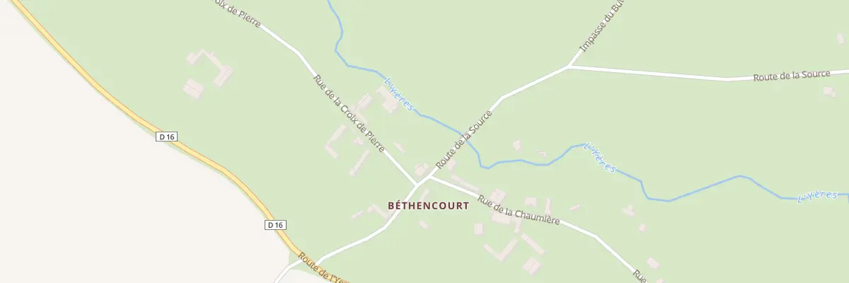 Plan du 79 Bethencourt à Dancourt