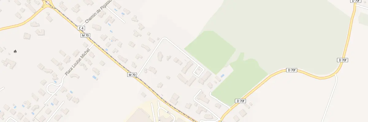 Plan du 95B Rte de Montrabe à Rouffiac-Tolosan