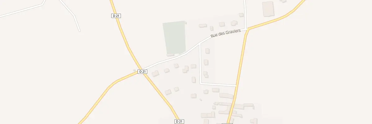 Plan du 2 Imp des Sablons à Broué