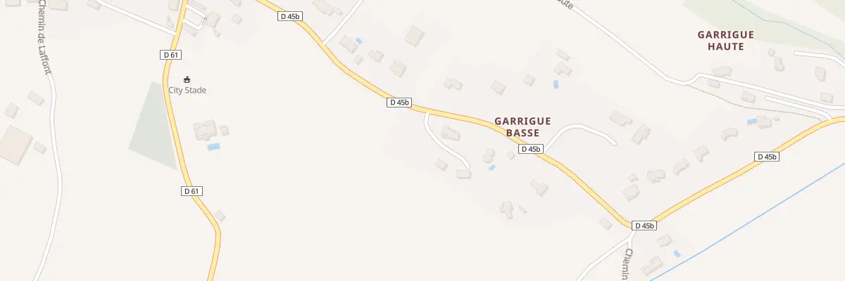 Plan du 310 Rte de Montastruc à Bazus