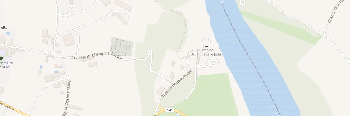 Plan du 5363 Le Port de Pinsac à Pinsac