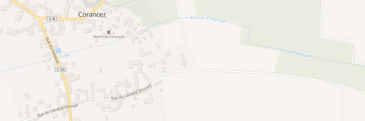 Plan du 17 Rue de la Mairie à Corancez