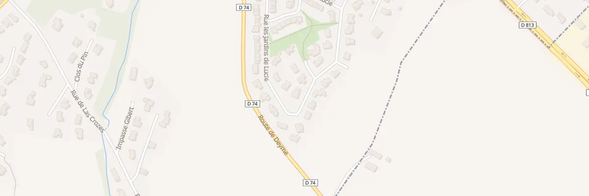 Plan du 38 Rue les Jardins de Lucie à Pompertuzat