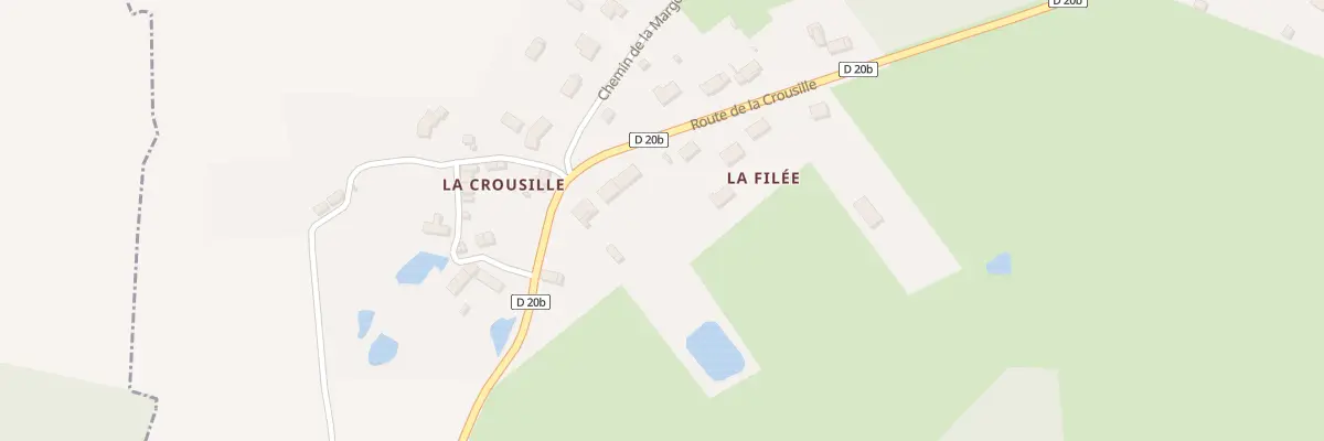 Plan du 37 Rte de la Crousille à Luant