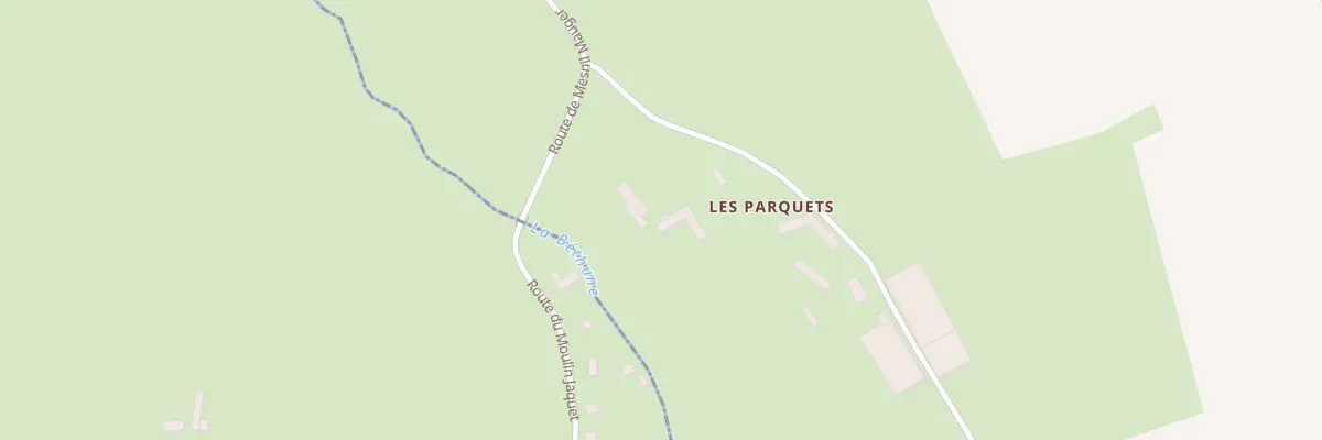 Plan du 5092 Les Parquets à Nesle-Hodeng