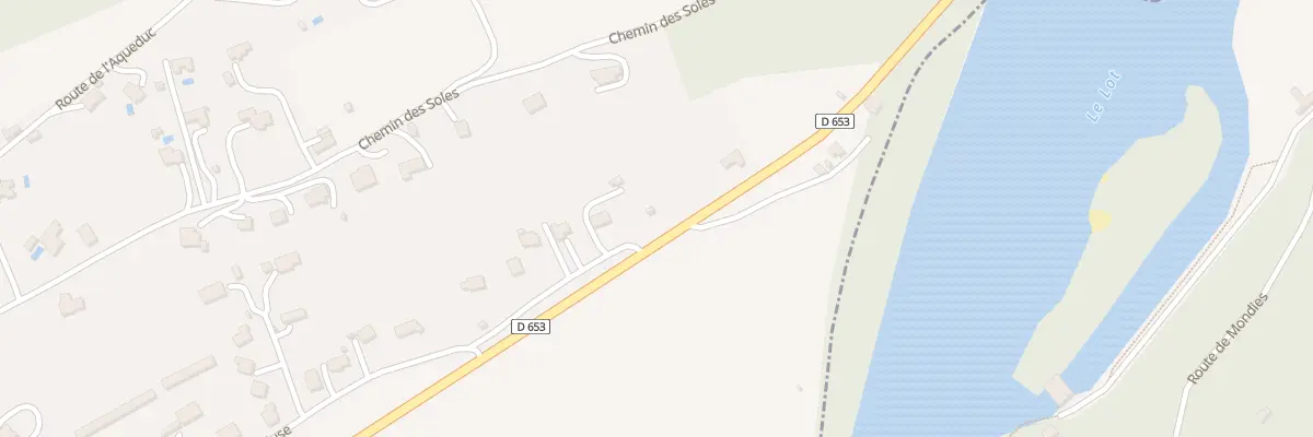Plan du 5533F Rte de Figeac à Lamagdelaine
