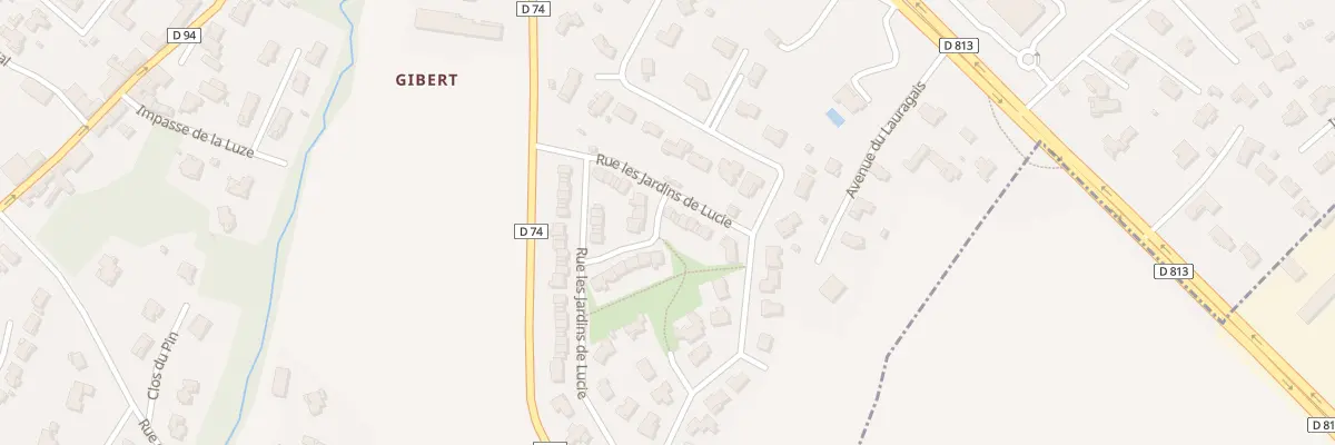 Plan du 14 Rue les Jardins de Lucie à Pompertuzat