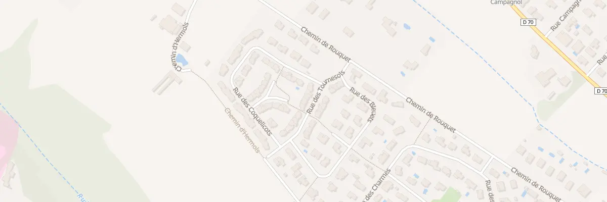 Plan du 8 Rue des Tournesols à Castelmaurou