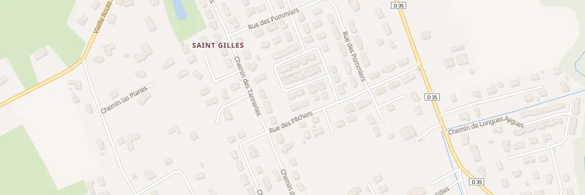 Plan du 32 Rue des Poiriers à Nègrepelisse