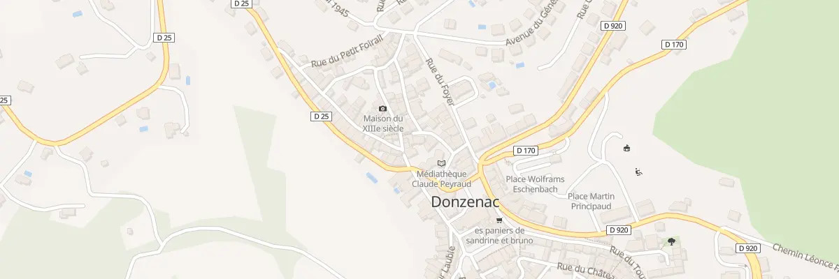 Plan du 5 Pl Du Four à Donzenac