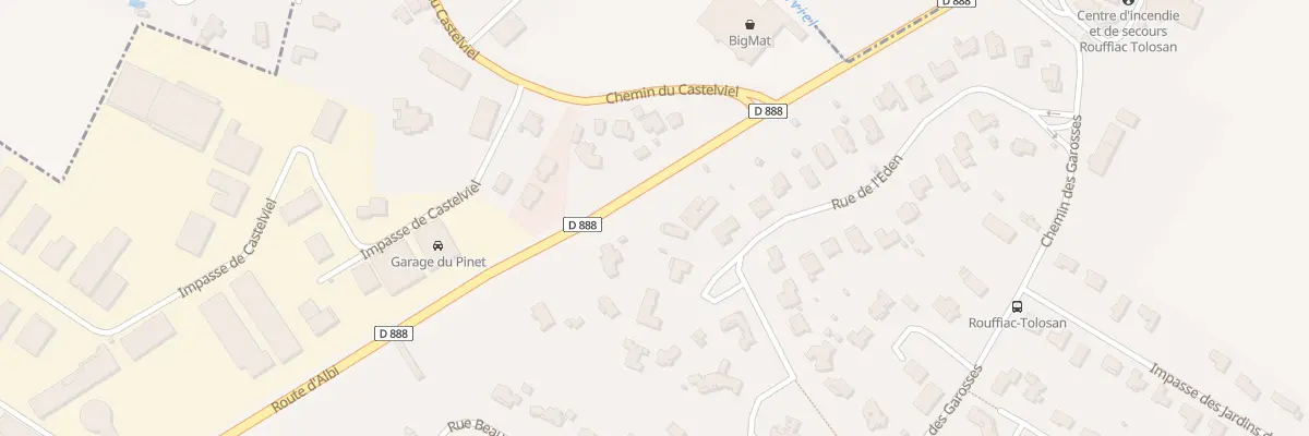 Plan du 41 Rte d’Albi à Rouffiac-Tolosan