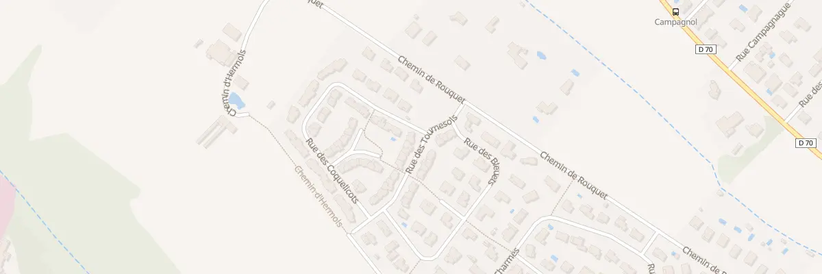 Plan du 2 Rue des Tournesols à Castelmaurou