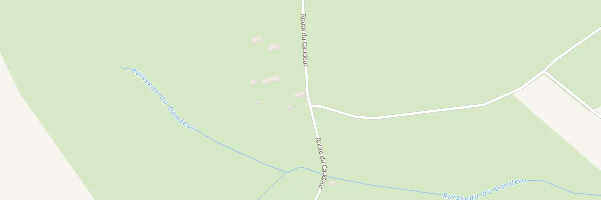 Plan du 10 Rte du Caudeur à La Ferté-Saint-Samson
