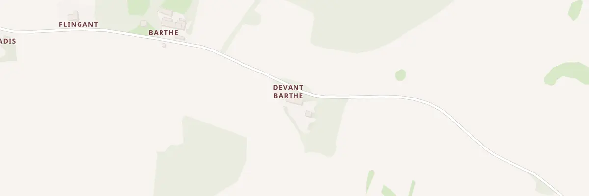 Plan du 39 Devant Barthe à Lescousse