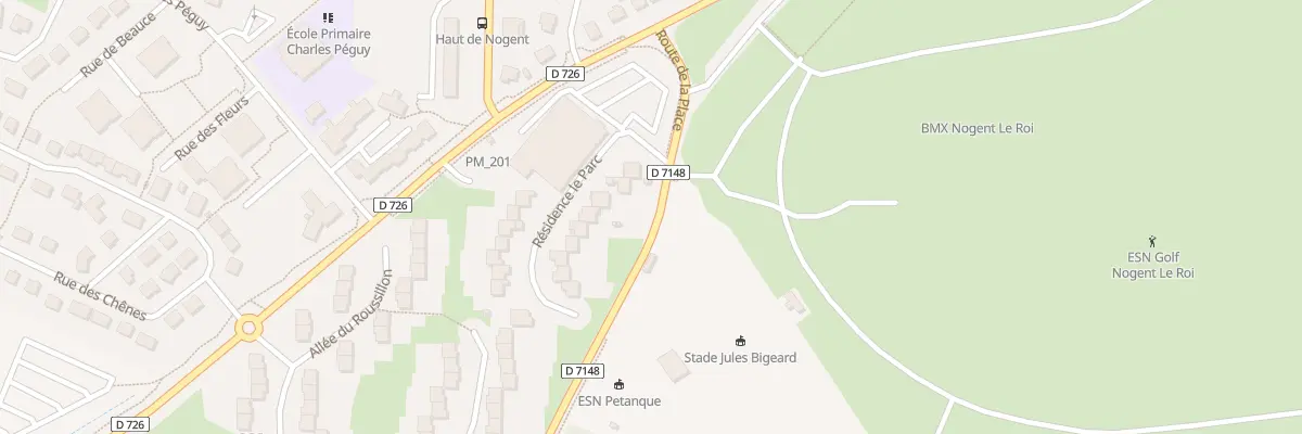 Plan du 63 All de Provence à Nogent-le-Roi
