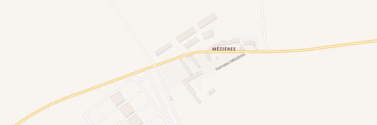 Plan du 3 Mezieres - Ouzouer Le Marc à Beauce la Romaine