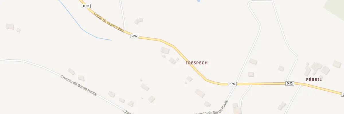 Plan du 1271 Rte de Montauban à Verlhac-Tescou