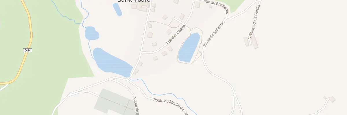 Plan du 5 Rue des Cédres aux Trois-Saints