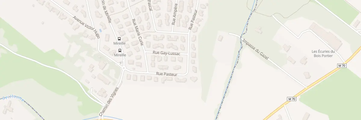 Plan du 1 Rue Gay-lussac à Montrabé