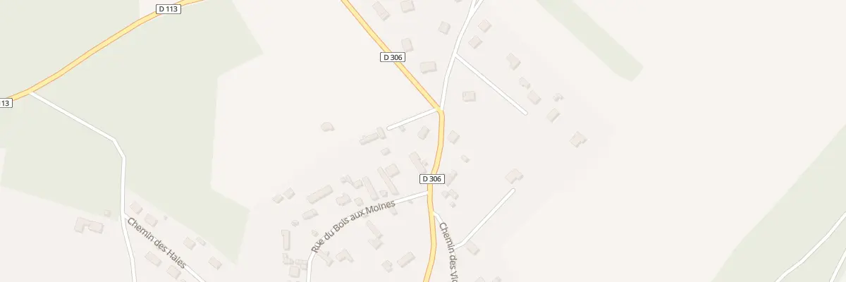 Plan du 1 Che de la Garenne à Bréchamps